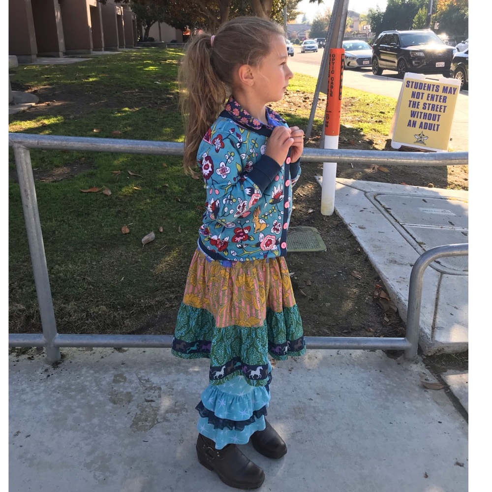 MATILDA JANE • Paint By Numbers Central Park Cardigan Sweater - Picture 9 of 9